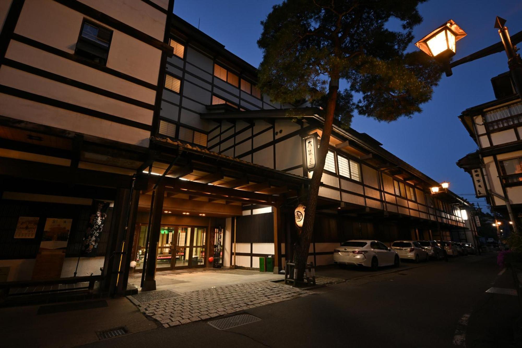 Osakaya Ryokan Кусацу Экстерьер фото